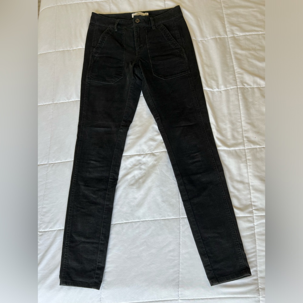 L.L. Bean Signature skinny corduroy pants